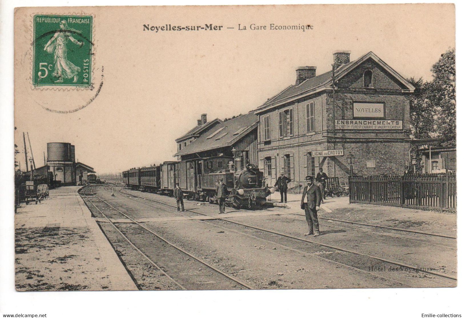 NOYELLES SUR MER (80) - LA GARE ECONOMIQUE