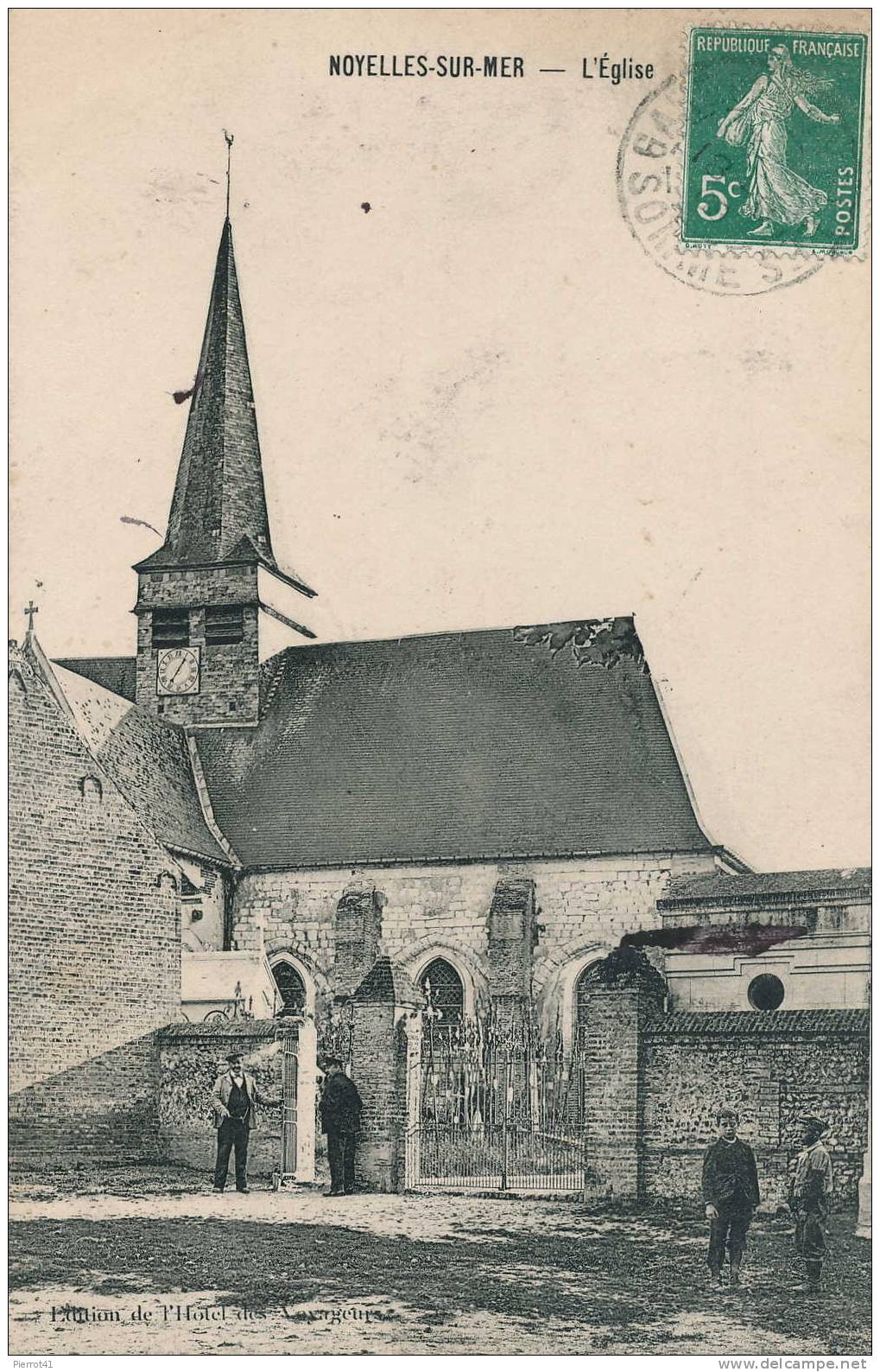 NOYELLES SUR MER. L'Eglise