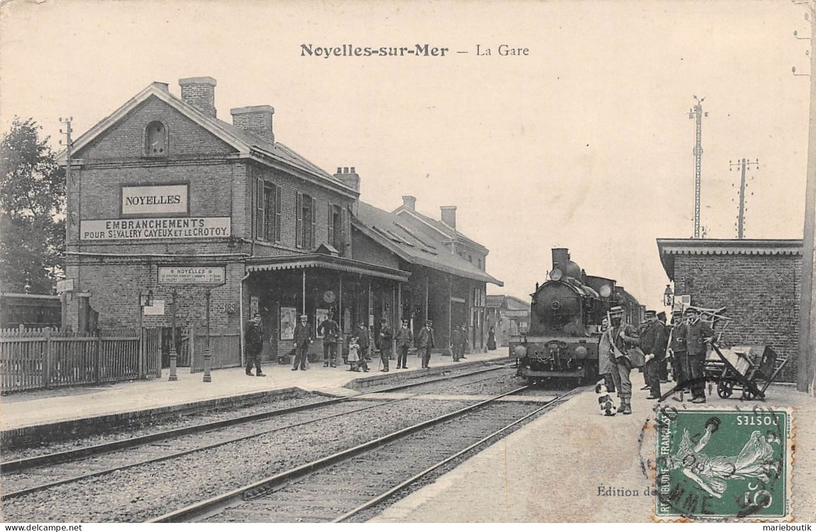 Noyelles sur Mer – La gare