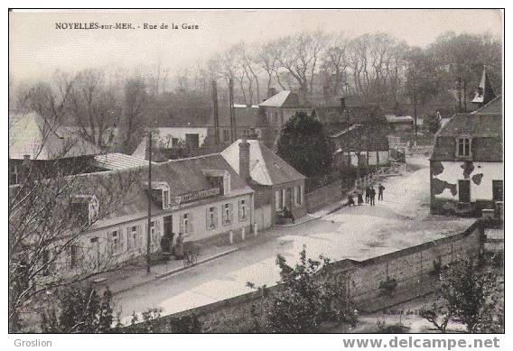 NOYELLES SUR MER SOMME RUE DE LA GARE