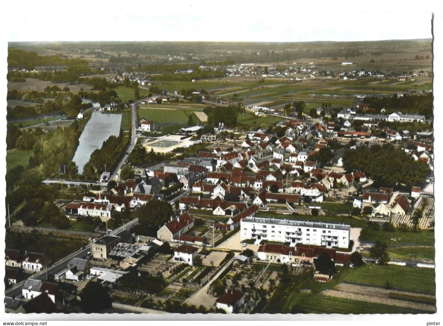 NOYERS SUR CHER - Vue aérienne
