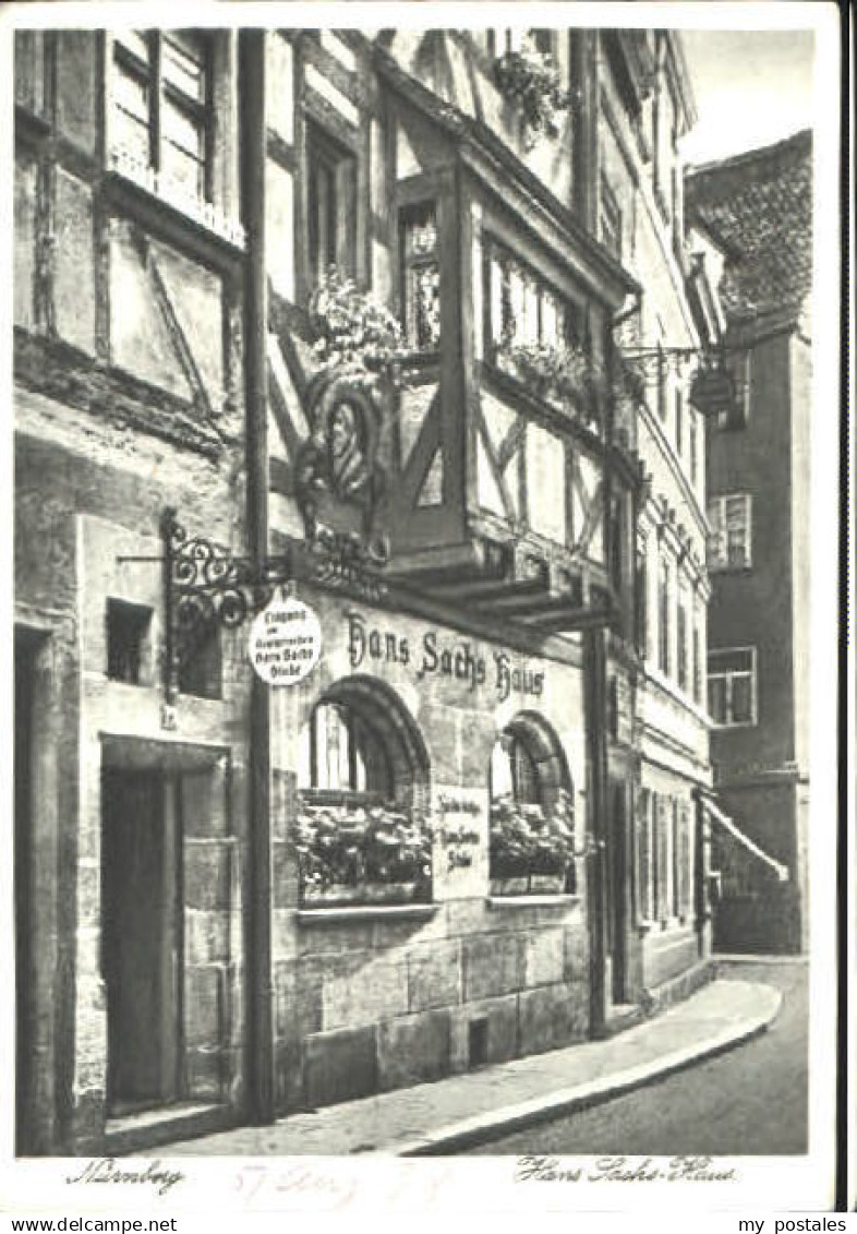 Nuernberg ans Dachs-Haus ungelaufen ca. 1920