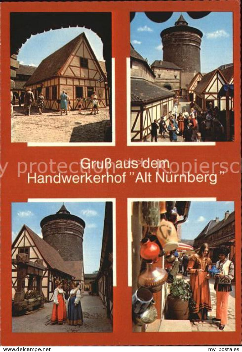 NueRNBERG  CITY Handwerkerhof Alt Nuernberg Details