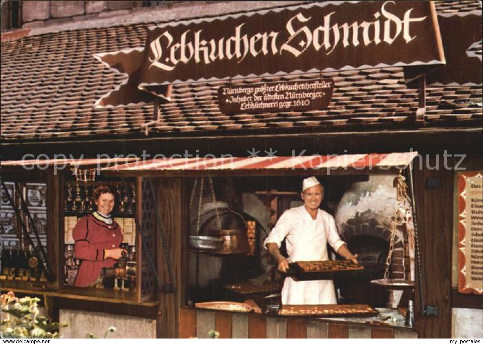 NueRNBERG  CITY Handwerkerhof Alt Nuernberg Lebkuchen Schmidt