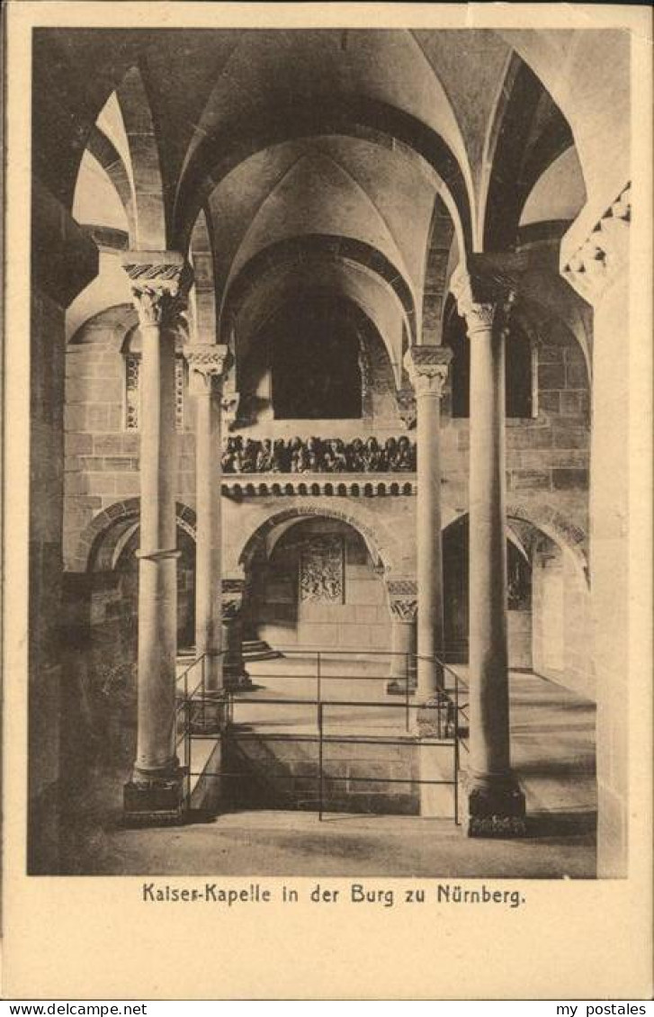 NueRNBERG  CITY Kaiser Kapelle in der Burg zu Nuernberg