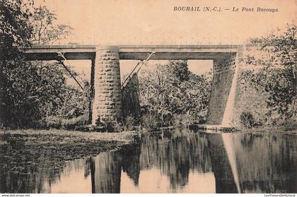 [-5%] CPA NOUVELLE CALEDONIE - Bourail - le pont de bacouya - Rare