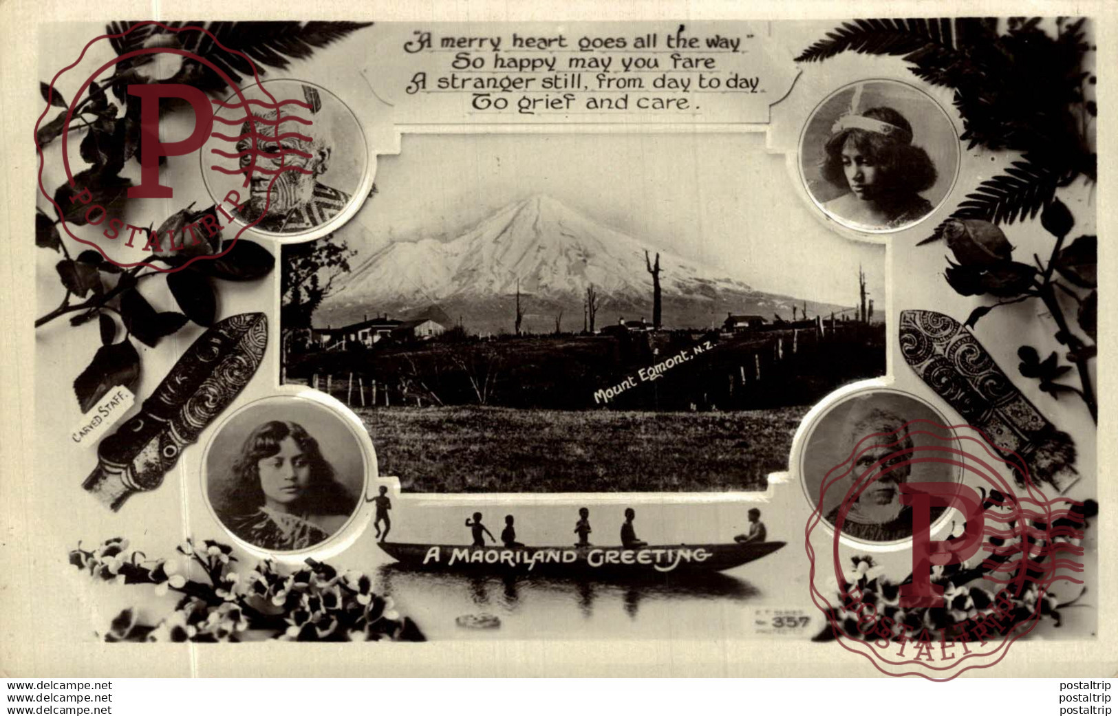 NUEVA ZELANDA // NEW ZEALAND. A MAORILAND GREETING