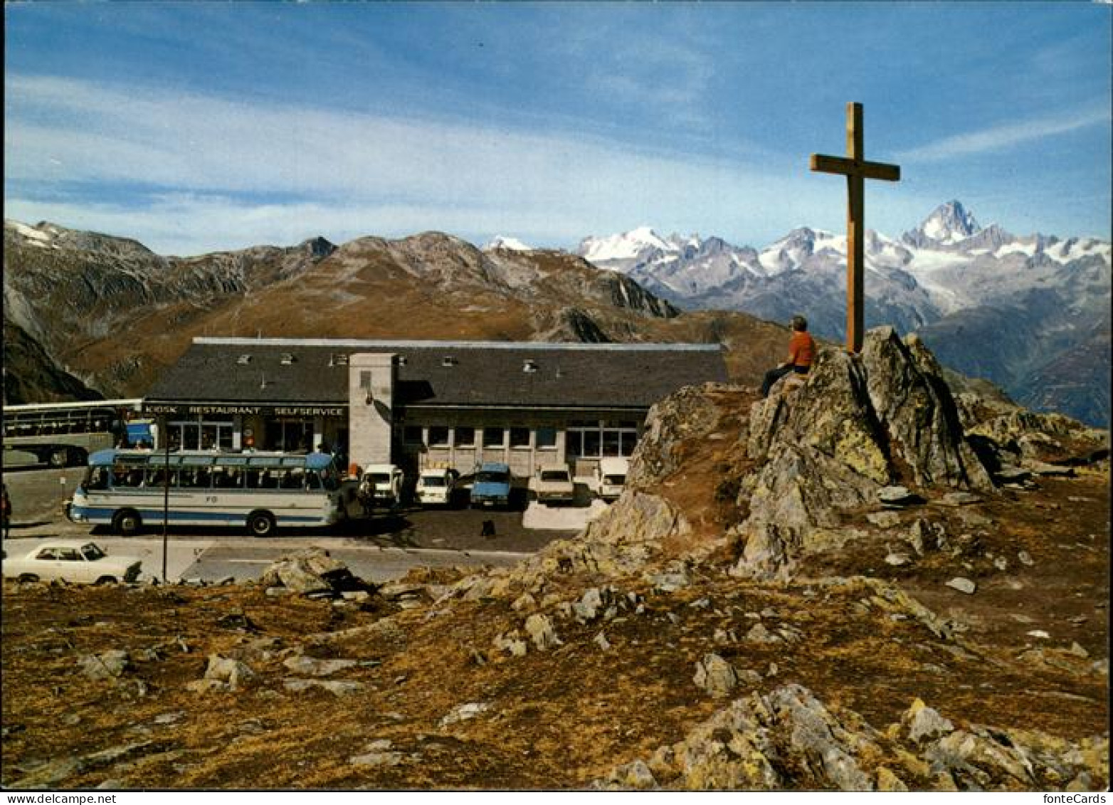 Nufenen Ulrichen Am Nufenenpass