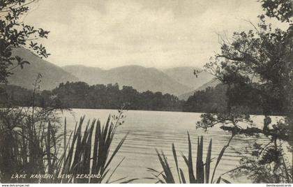 new zealand, Lake Kanieri (1910s) Postcard