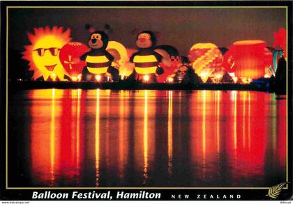 Nouvelle-Zélande - Hamilton - Balloon Festival Hamilton New Zealand - montgolfières - CPM - Voir Scans Recto-Verso