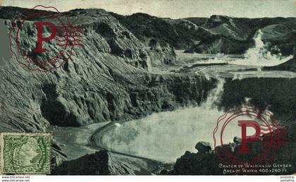 NUEVA ZELANDA. Crater of Waimangu Geyser
