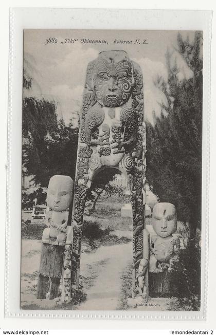"Tiki" Ohinemutu, Rotorua. *