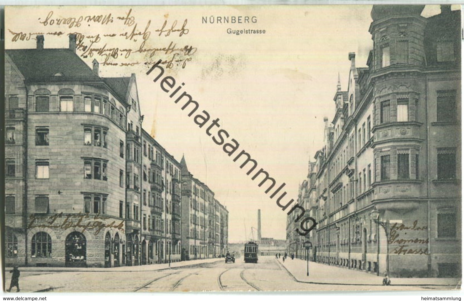 Nürnberg - Gugelstrasse - Verlag Ernst Schäffer Nürnberg