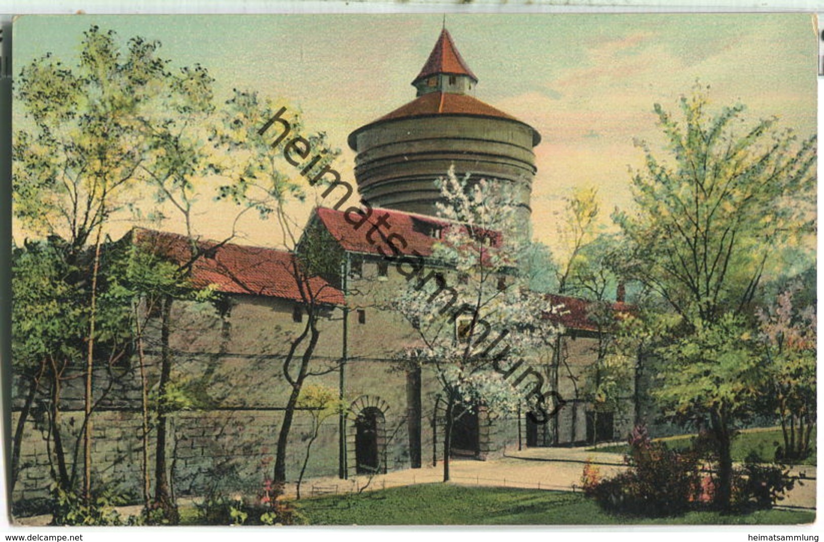 Nürnberg - Partie am Neutor-Turm - Verlag G. Harren Nürnberg