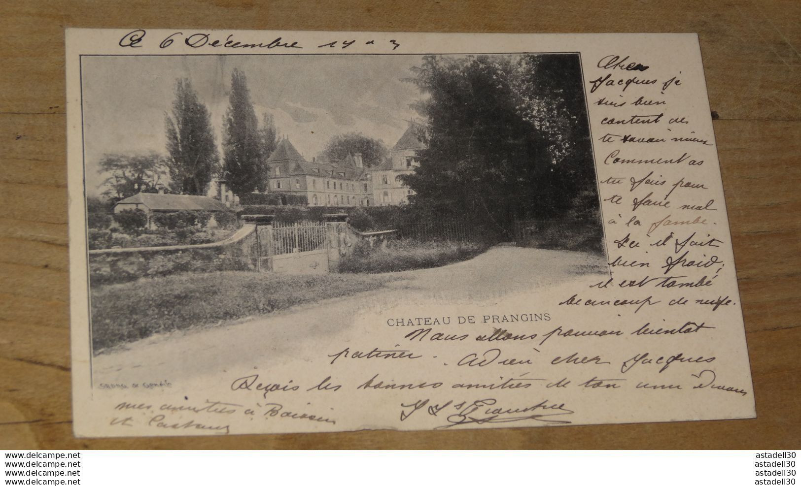 NYON : chateau de PRANGINS, ........... 12104