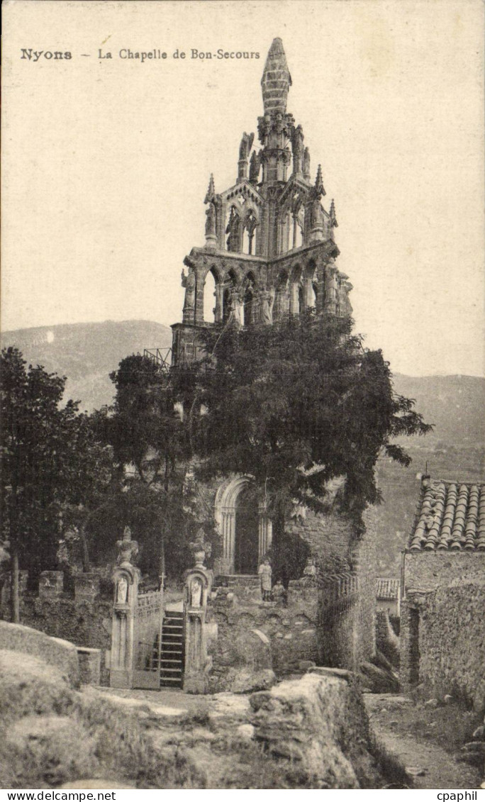 Nyons CPA La chapelle de Bon Secours