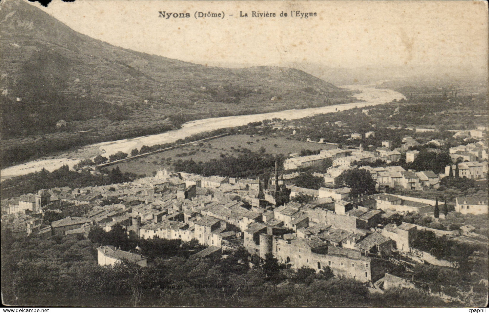 Nyons CPA La riviere de l'Eygne