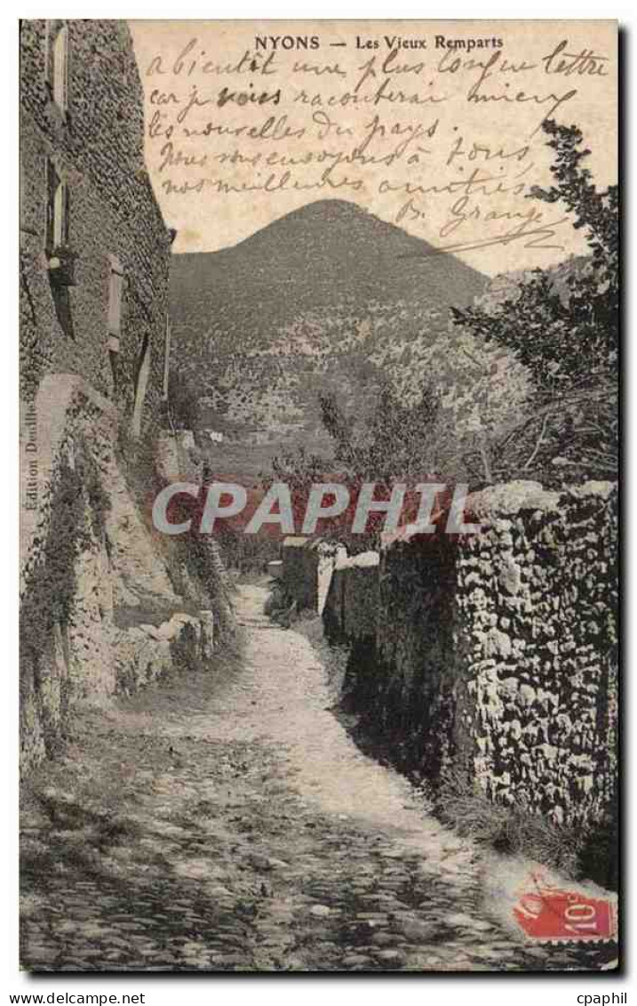Nyons CPA Les vieux remparts