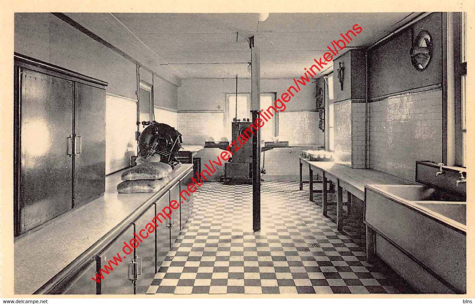 O.L. Vrouw van de Kempen - open-lucht school voor zwakke meisjes - de afwasplaats - Ravels