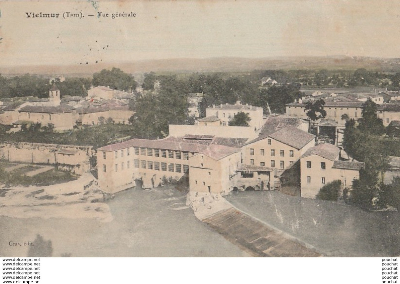 O4-81) VIELMUR (TARN) VUE GENERALE  - (2 SCANS)
