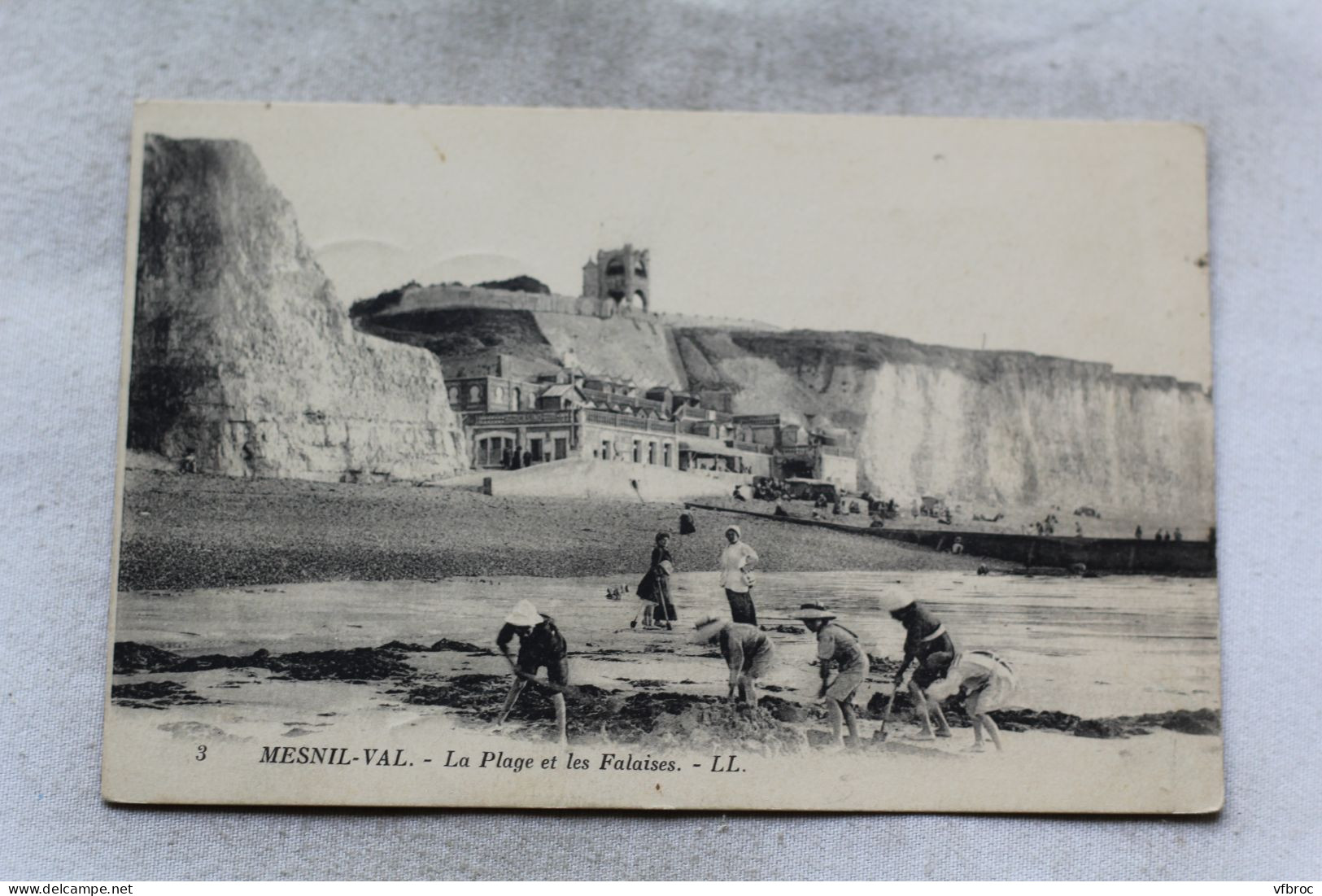 O448, Mesnil Val, la plage et les falaises, Seine Maritime 76