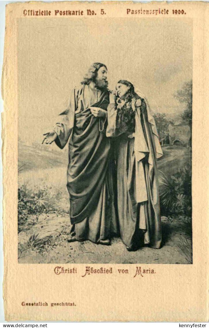 Oberammergau - Passionsspiele 1900