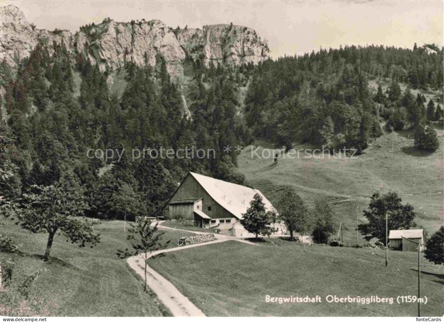 Oberbrueggliberg 1159m (Gastahaus) Selzach Lebern SO Bergwirtschaft Gasthaus Fel