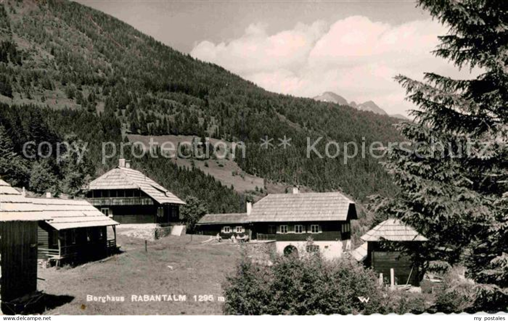 Oberdrauburg Kaernten Berghaus Rabantalm