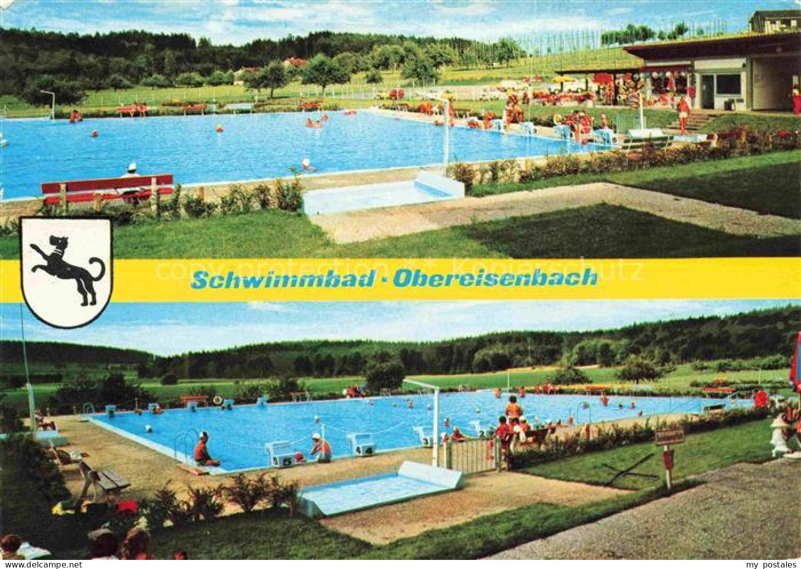 Obereisenbach Tettnang Bodenseekreis BW Schwimmbad Freibad Sportbecken Liegewies
