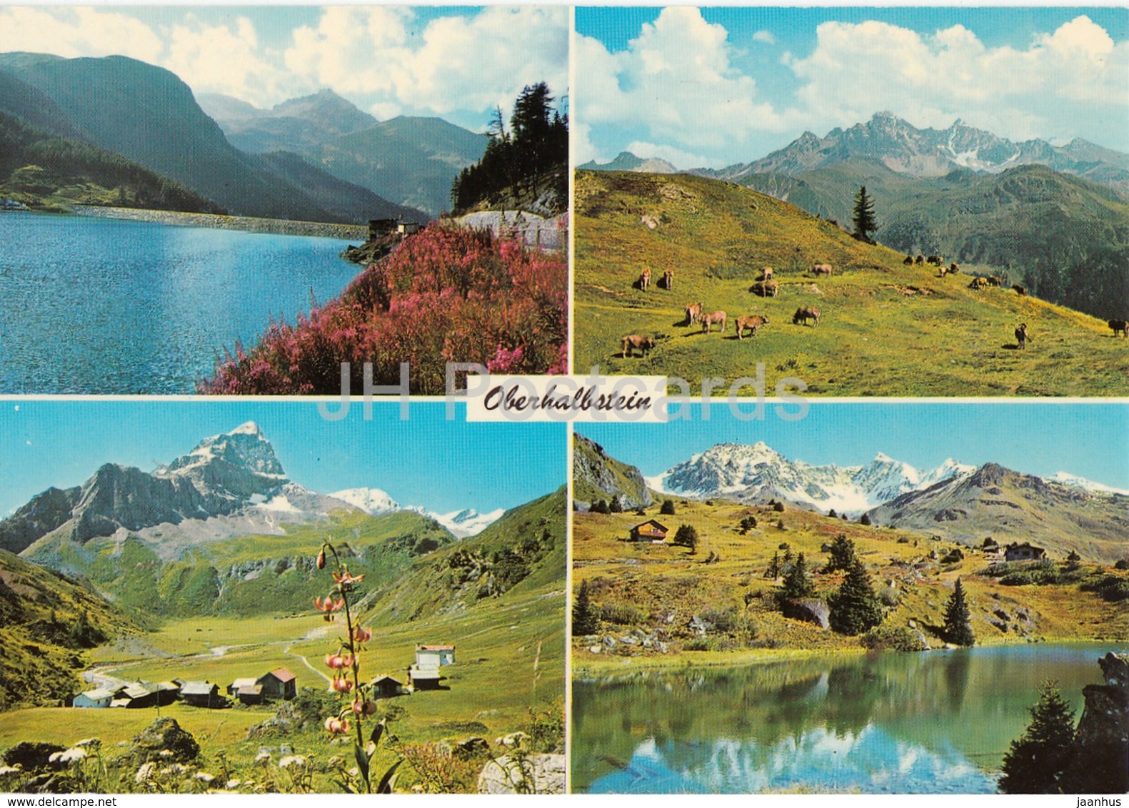 Oberhalbstein - Marmorerasee - Alp Tscharnoz mit Piz d'Err - Alp Faller - Switzerland - used