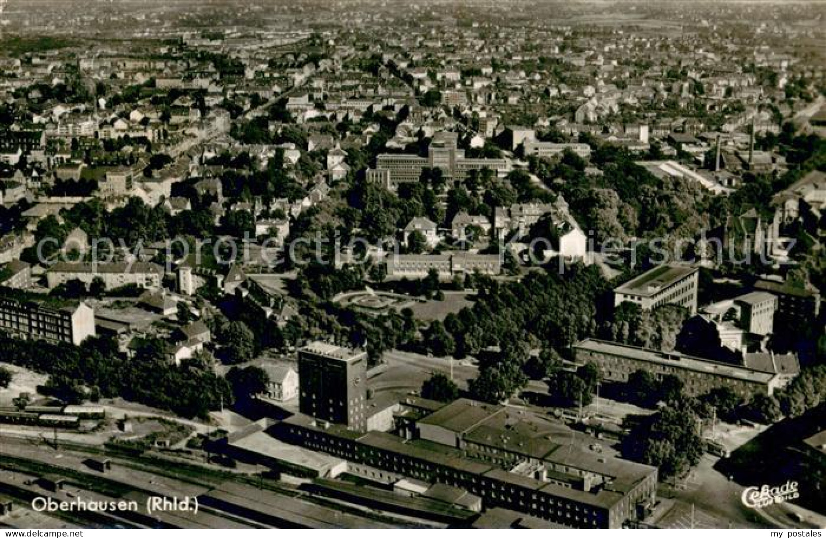 Oberhausen Fliegeraufnahme