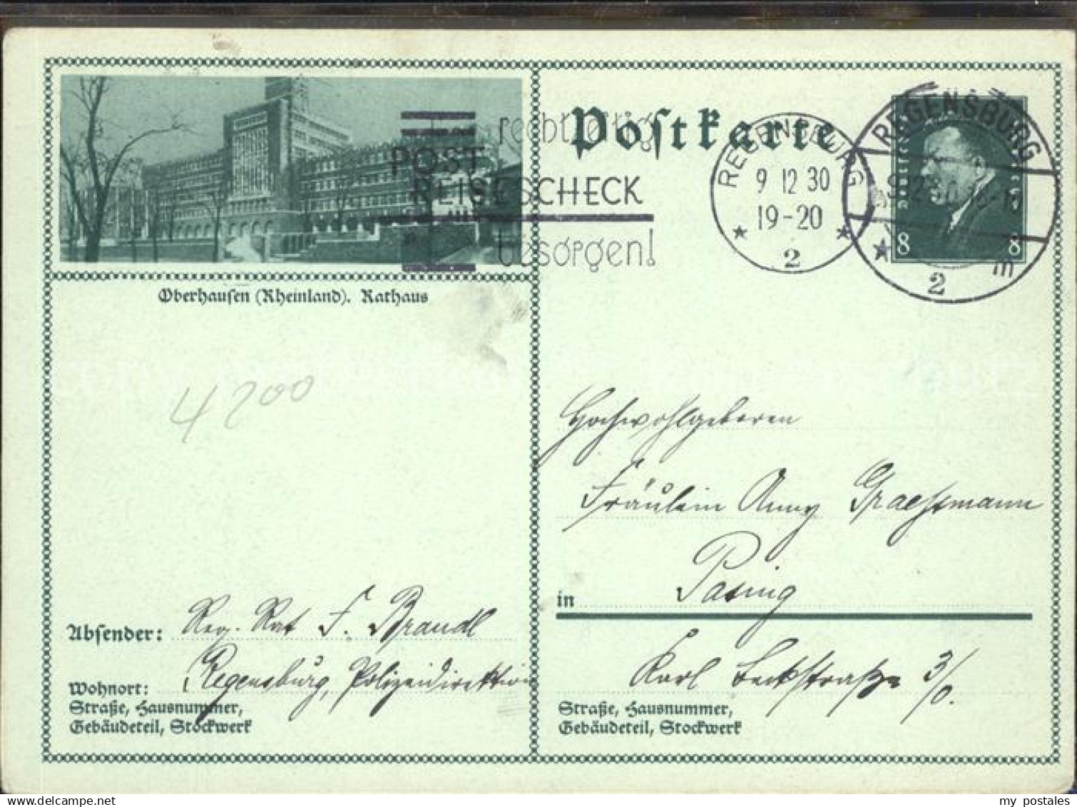 Oberhausen Rathaus