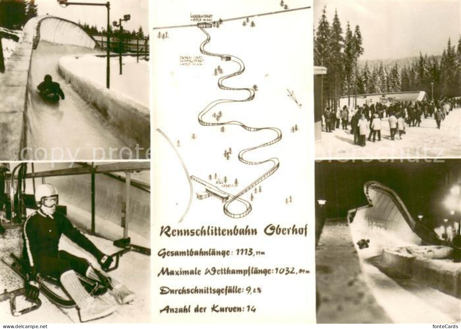 Oberhof AG Rennschlittenbahn Oberhof Details