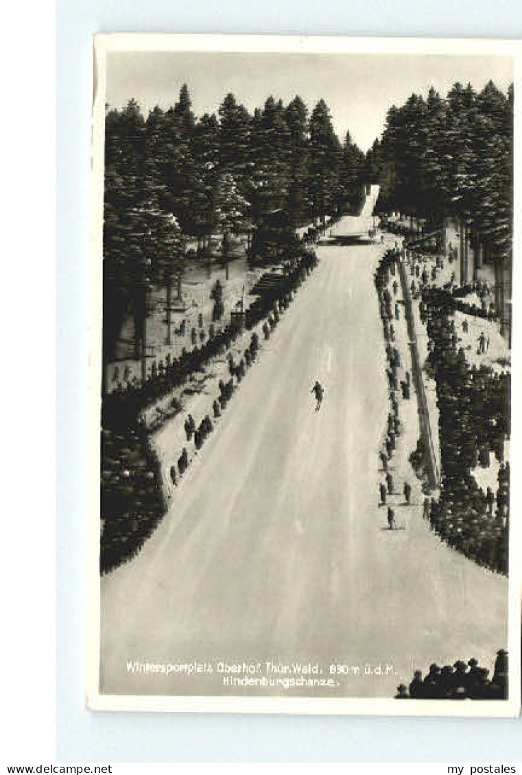 Oberhof Thueringen Oberhof Hindenburgschanze Sprungschanze