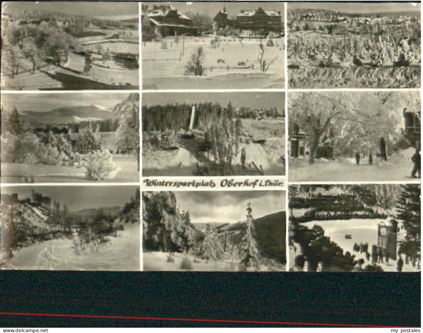 Oberhof Thueringen Oberhof Platz x 1960