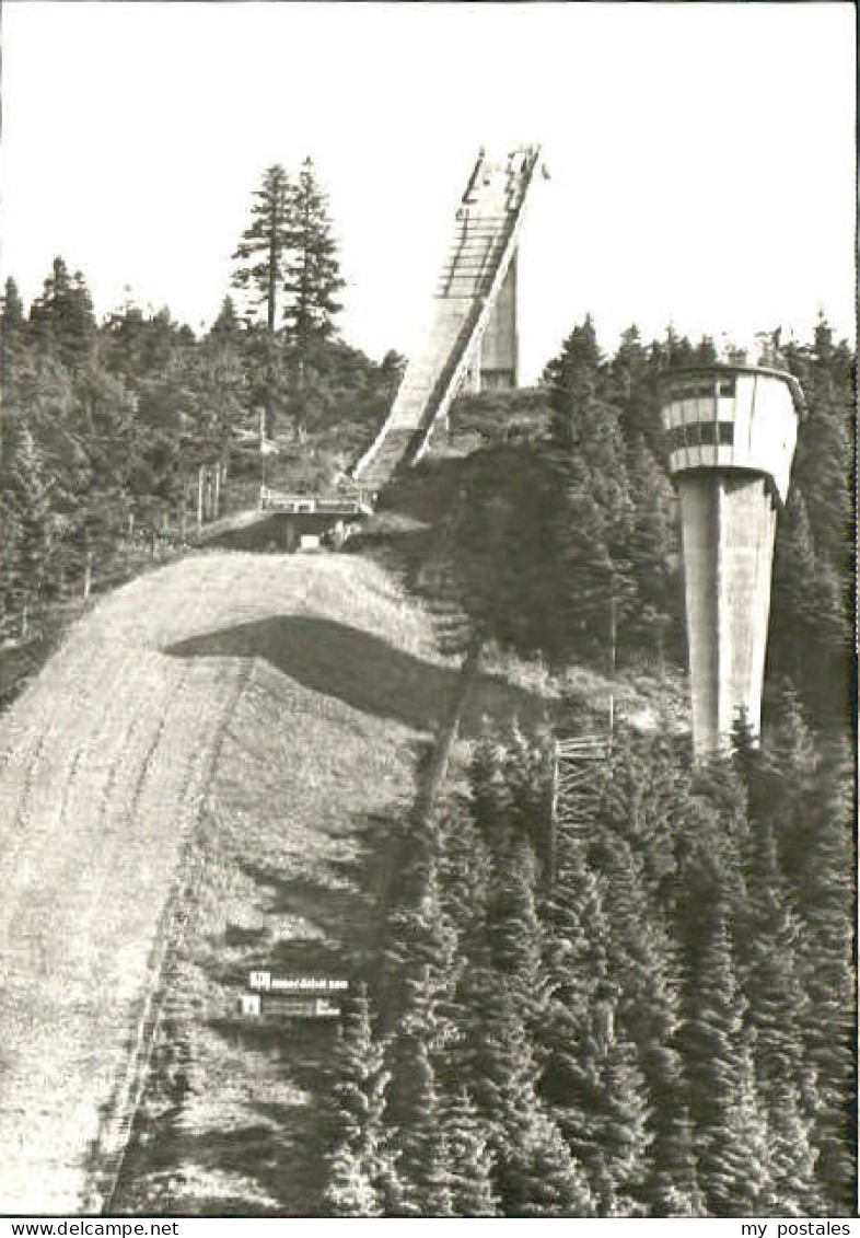 Oberhof Thueringen Oberhof Schanze