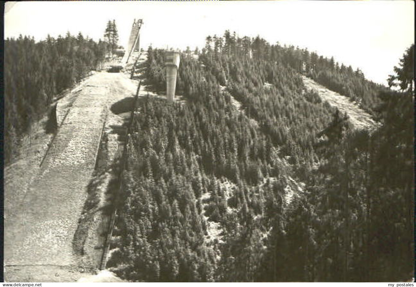 Oberhof Thueringen Oberhof Schanze Tal x 1968