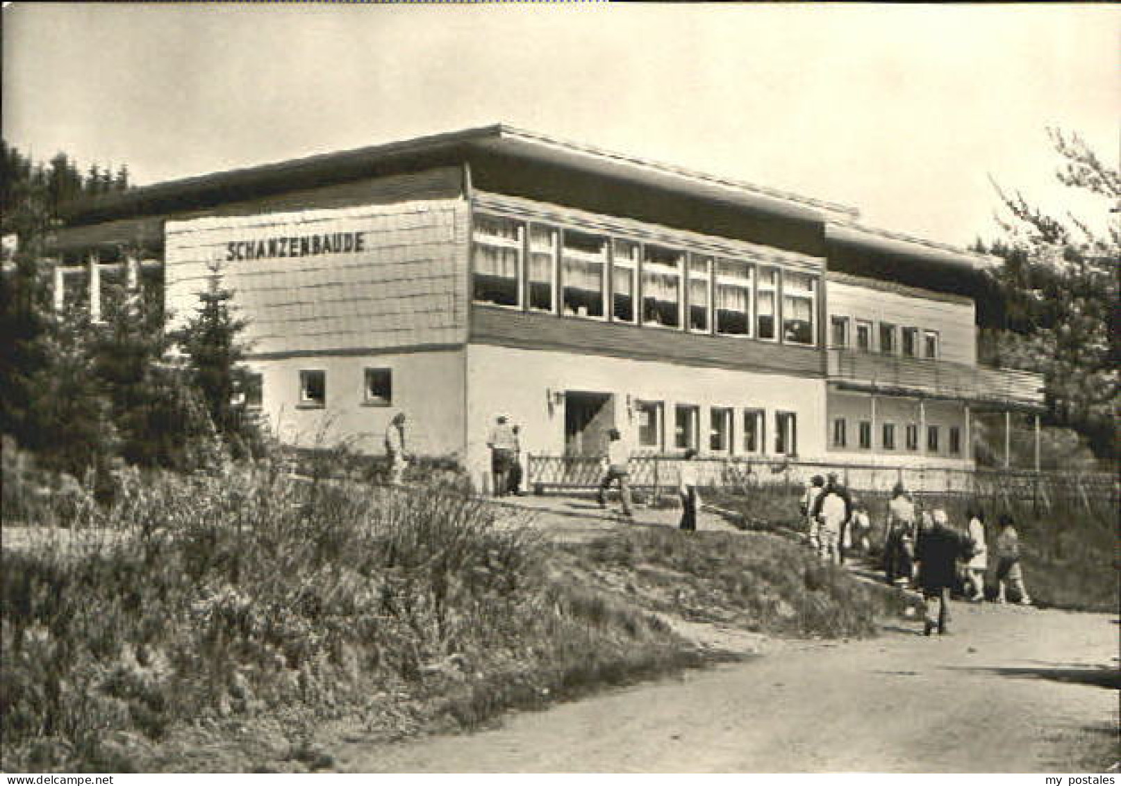 Oberhof Thueringen Oberhof Schanzenbaude o
