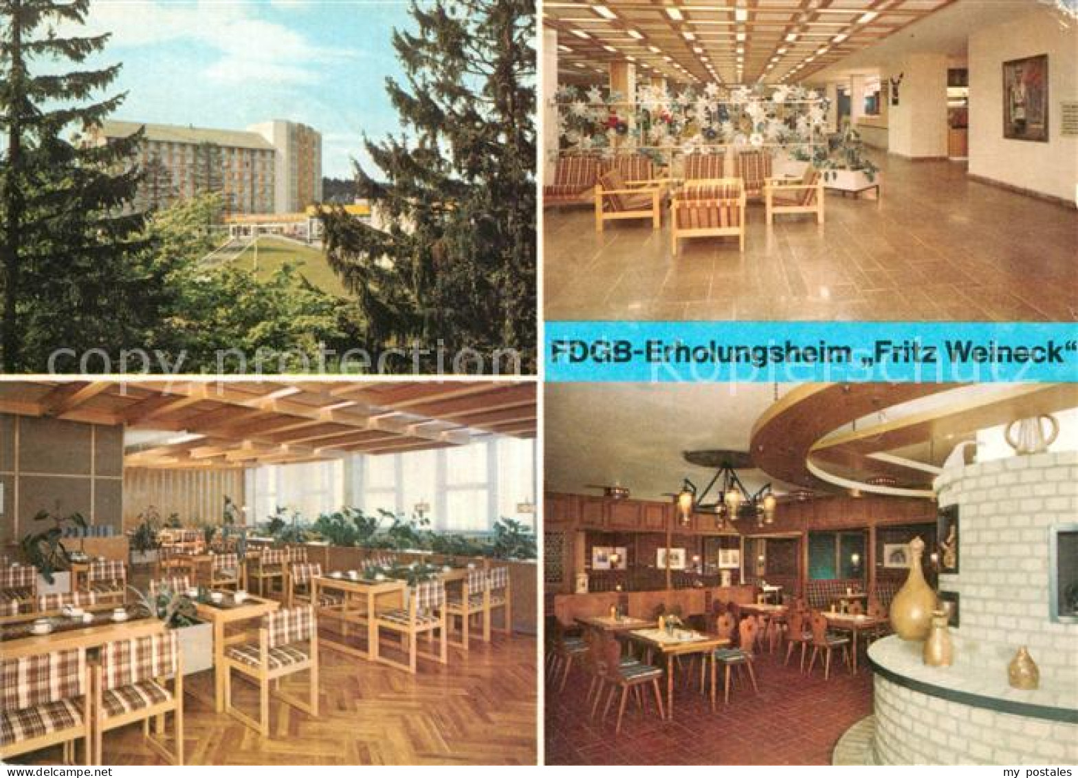 Oberhof Zella-Mehlis Erholungsheim Fritz Weineck