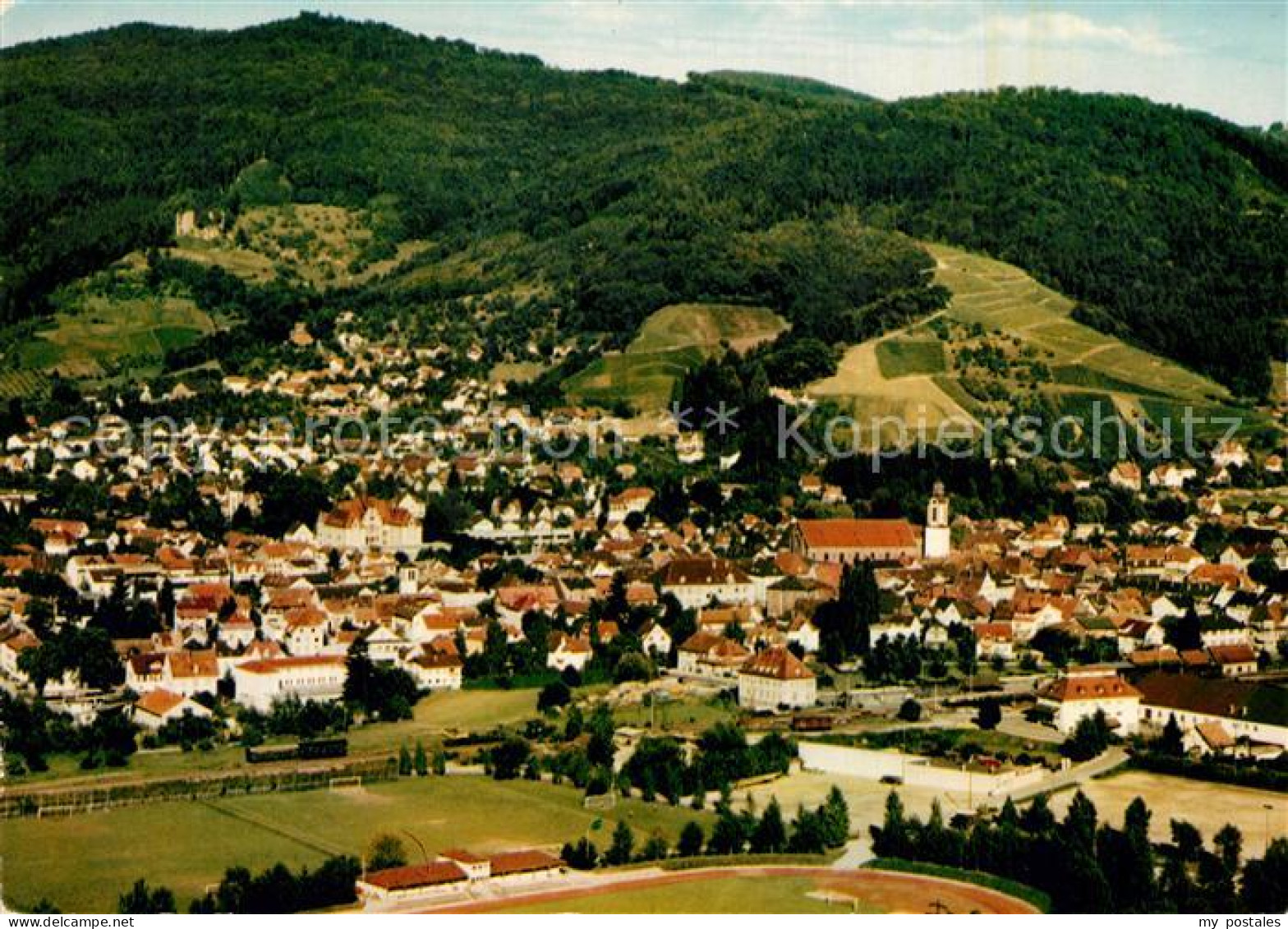 Oberkirch Baden Fliegeraufnahme