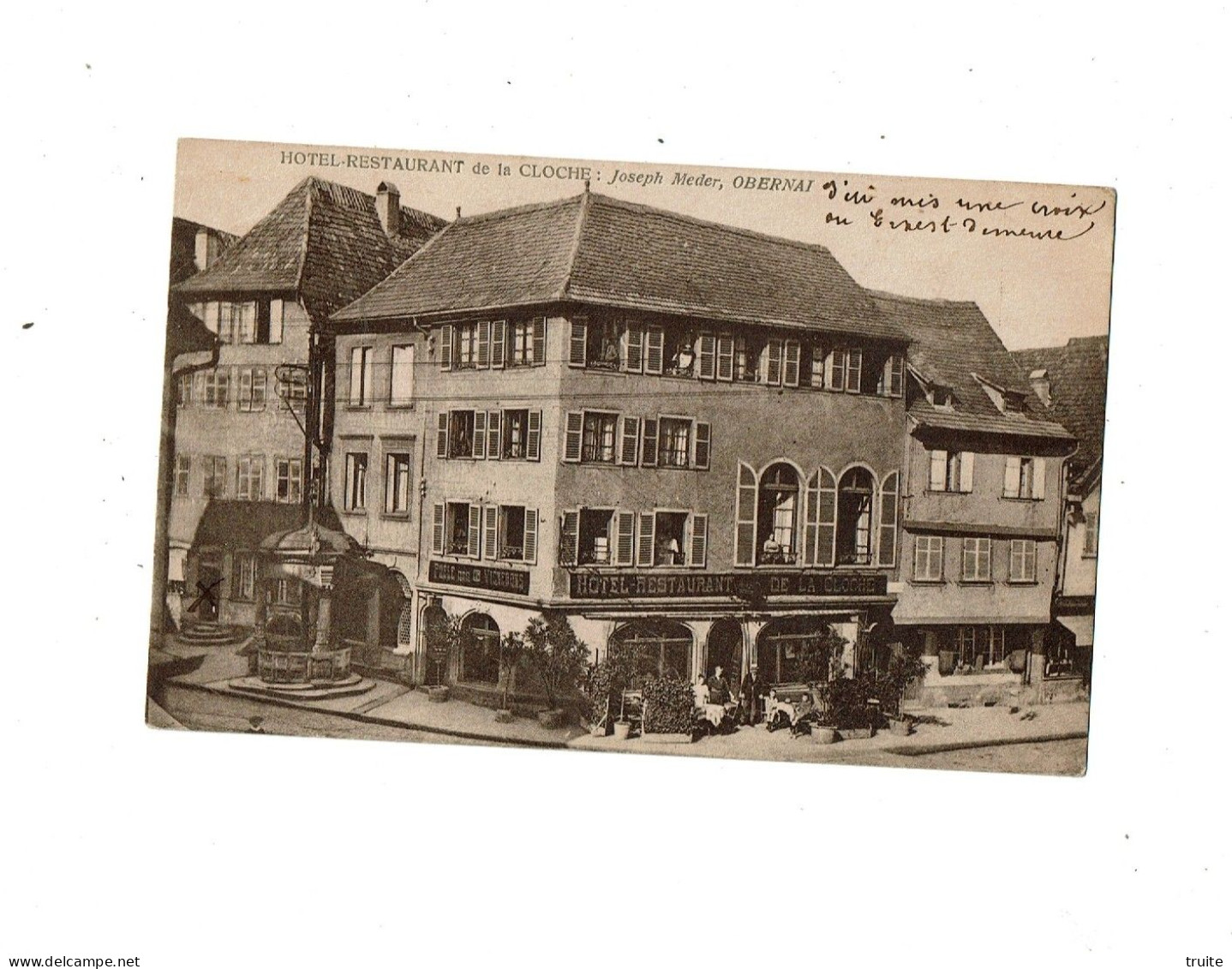 OBERNAI HOTEL RESTAURANT DE LA CLOCHE