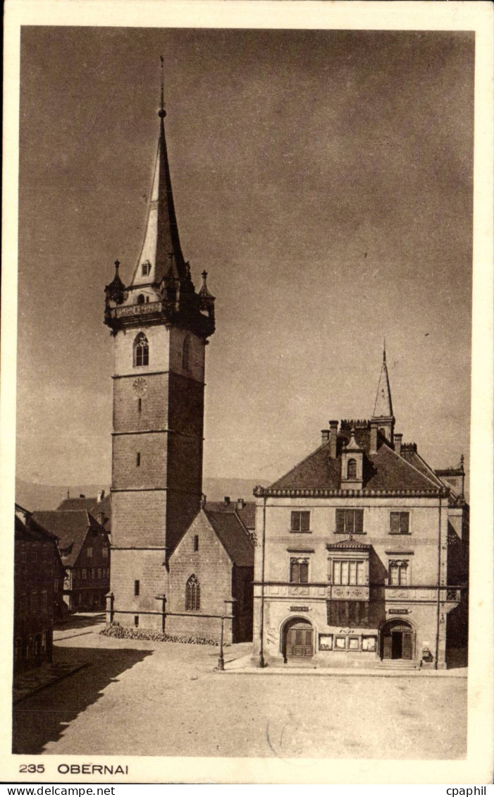 Obernai - L'Eglise CPA