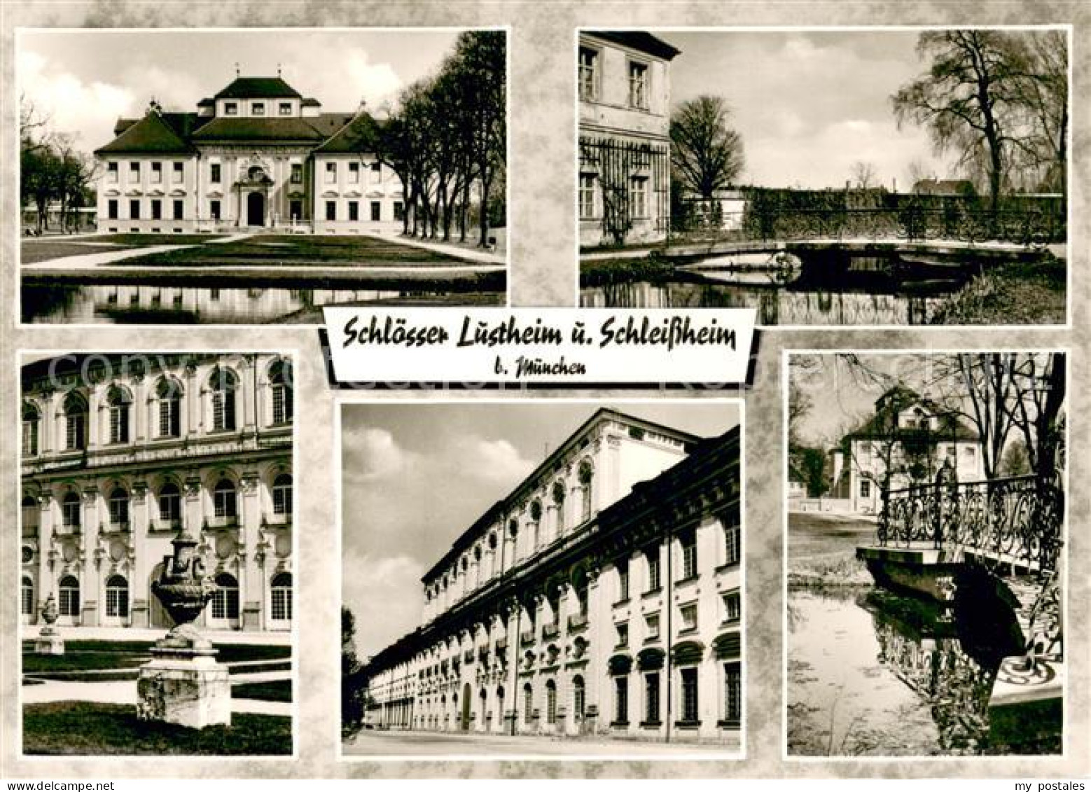 Oberschleissheim Schloesser Lustheim und Schleissheim