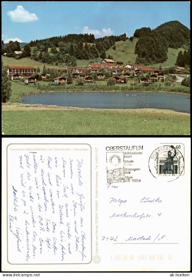 Oberstaufen Feriendorf EIBELESMÜHLE bei Oberstaufen Oberallgäu 1985