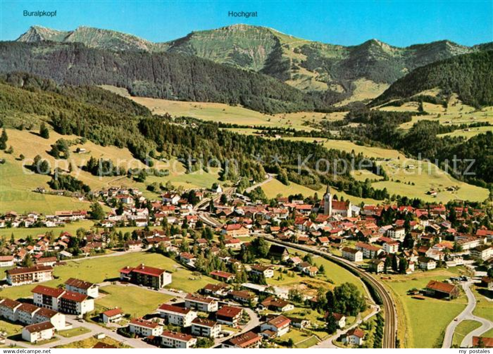 Oberstaufen Fliegeraufnahme