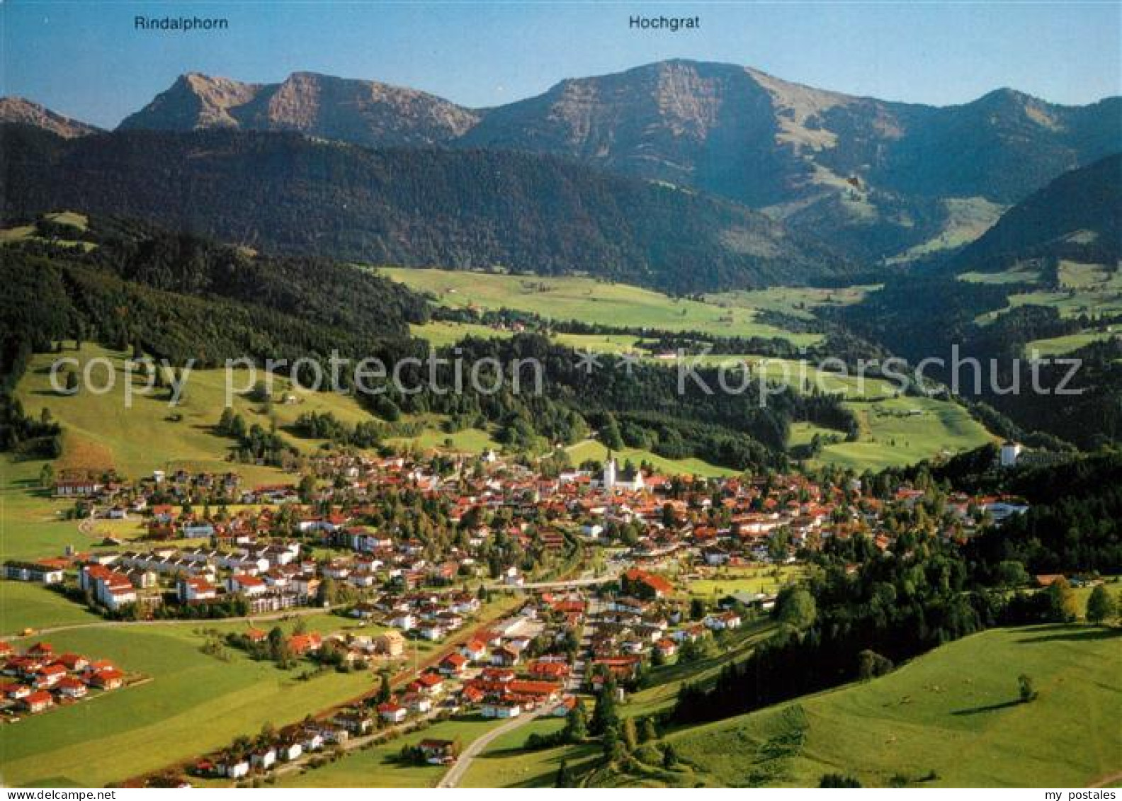 Oberstaufen Fliegeraufnahme