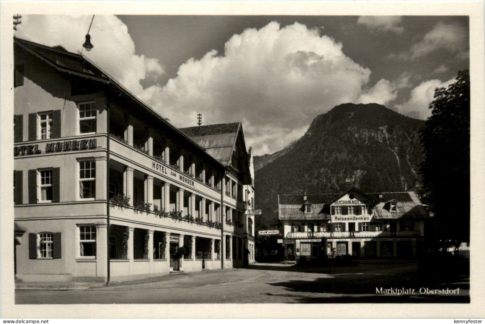 Oberstdorf/Bayern - Oberstdorf, Marktplatz