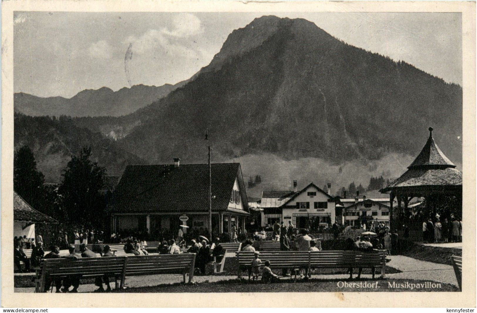 Oberstdorf/Bayern - Oberstdorf, Musikpavillon