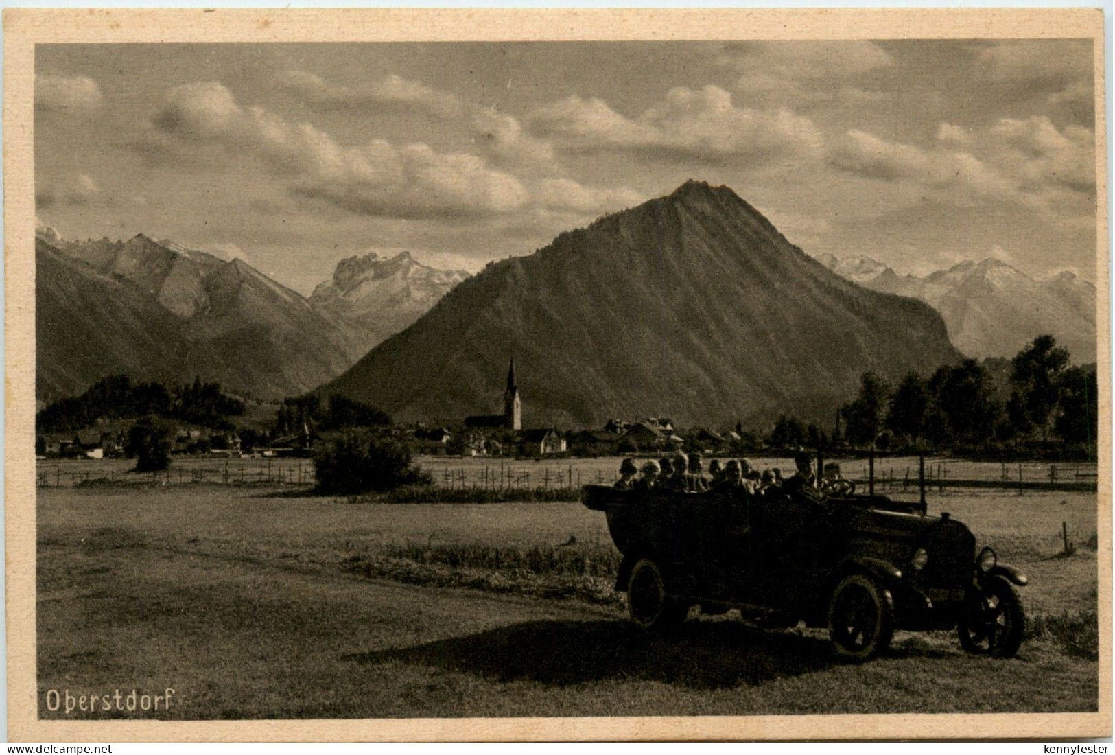 Oberstdorf/Bayern - Oberstdorf, Postauto-Fahrt
