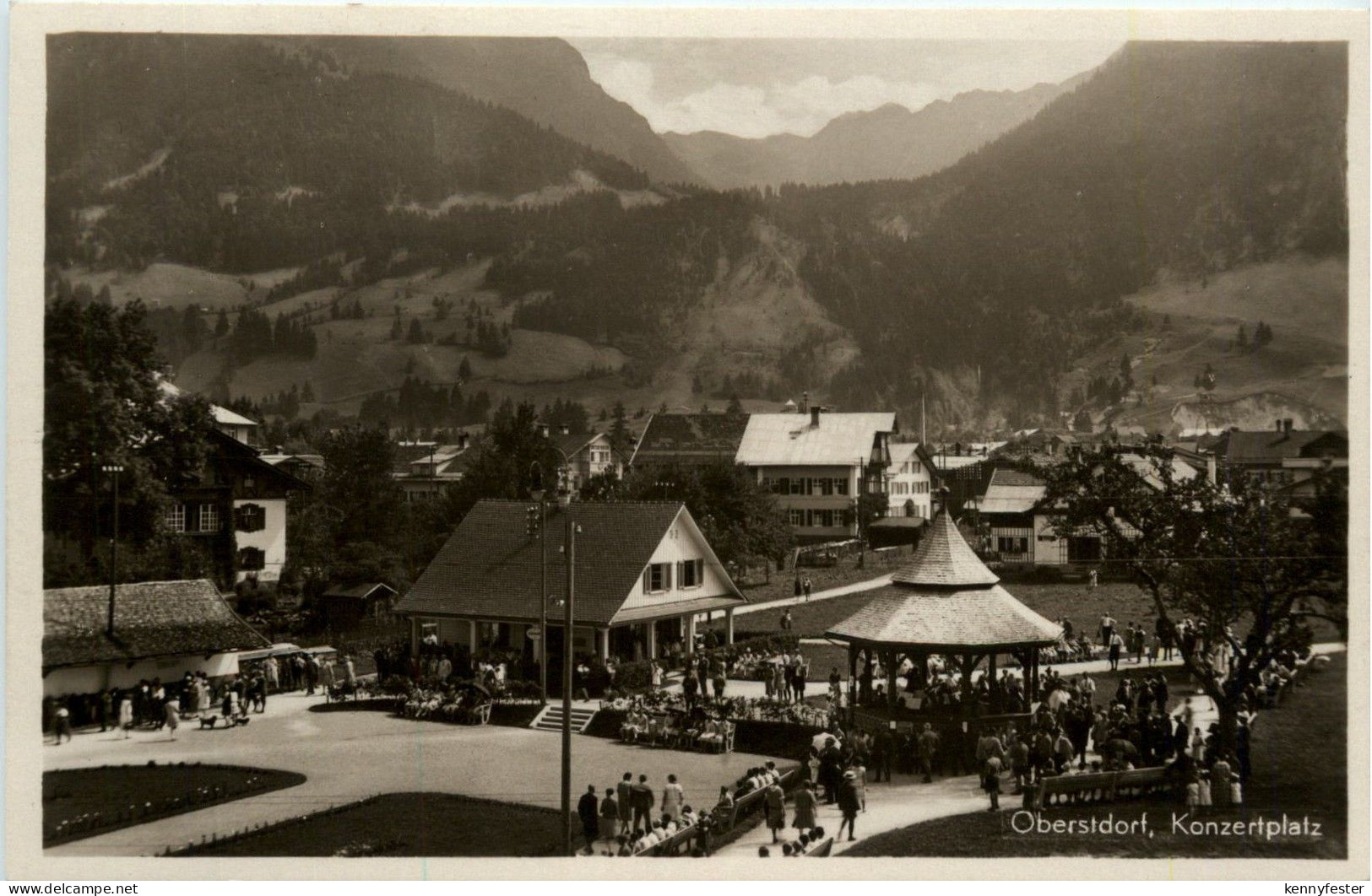 Oberstdorf/Bayern und Umgebung - Oberstdorf, Konzertplatz